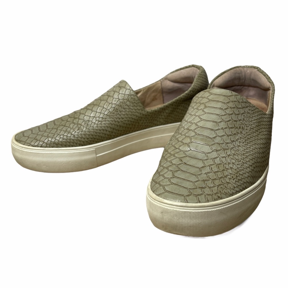 J Slides Ariana Platform Snake Taupe Sneaker Slide - image 3
